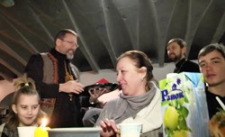 На Святвечір до Патріаршого собору.(ВІДЕО)